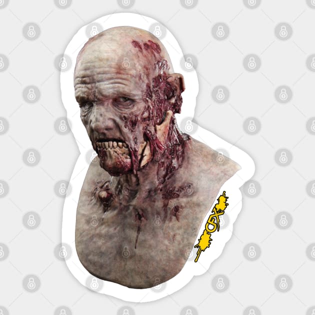 Slackjaw the Zombie Sticker by CFXMasks